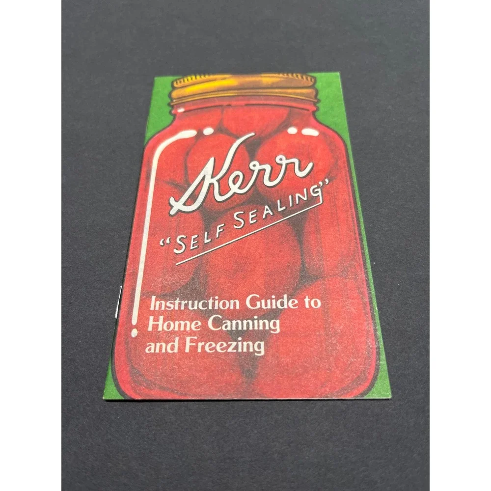 Vintage Kerr and Heinz Canning Pickling Instruction Guides 1970s Lot of 3